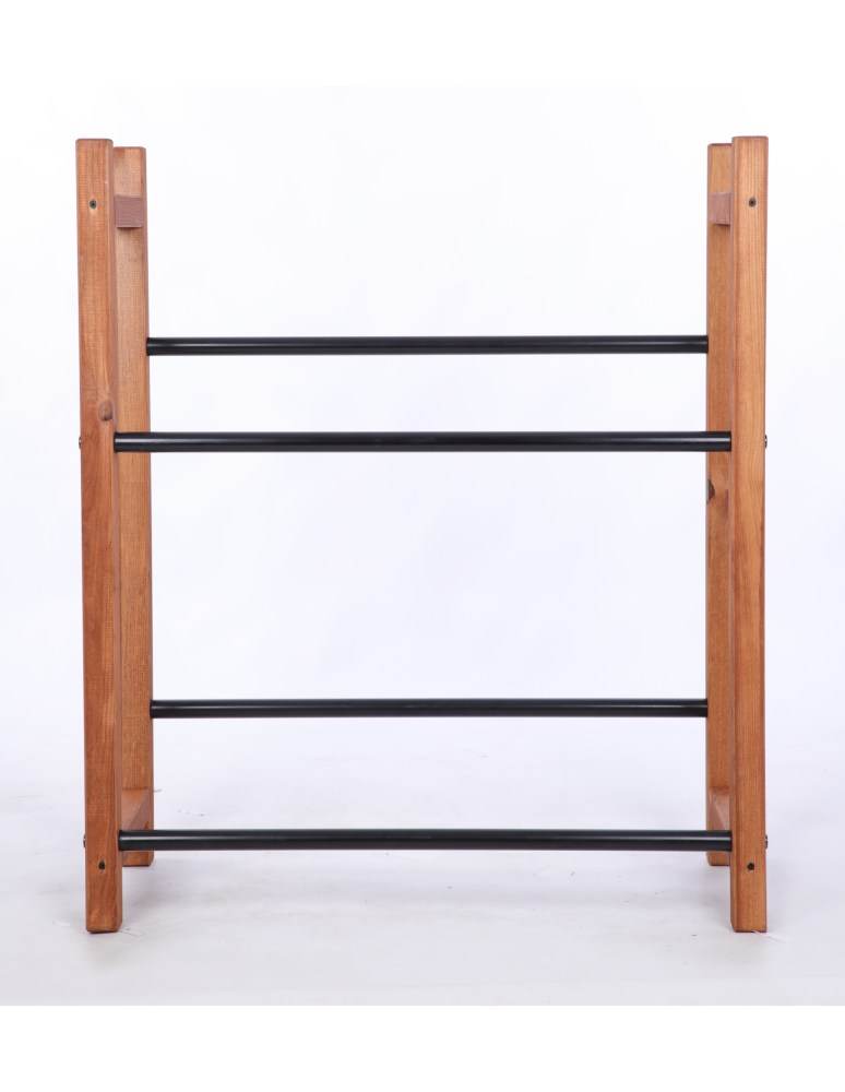 Stojaki na skrzynki - Regał na skrzynki na napoje piwo stojak 2 półki szer.81,5cm METALOWE DRĄŻKI - product b2b.wamar.biz 4