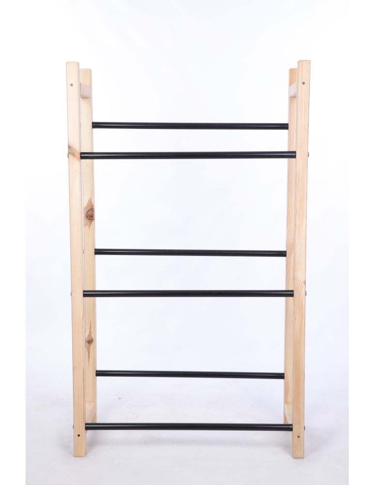 Stojaki na skrzynki - Drewniany stojak na skrzynki na napoje piwo regał METALOWE DRĄŻKI EKO 3p - product b2b.wamar.biz 4