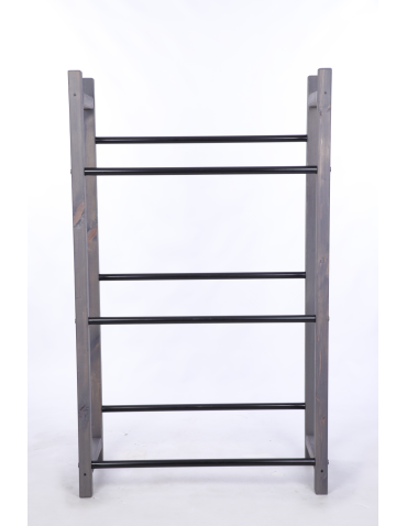 Stojaki na skrzynki - Regał na skrzynki na napoje piwo stojak 137,6x81,5cm METALOWE DRĄŻKI EKO - product 4