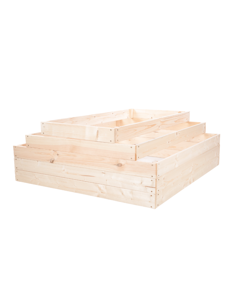 Grządki kaskadowe - Skrzynia na warzywa regulowana skrzynie na warzywniak inspekt 45x117x100 - produkt b2b.wamar.biz 3