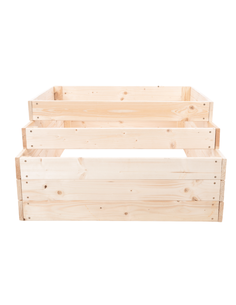 Grządki kaskadowe - Skrzynia na warzywa kaskadowa skrzynie na warzywniak regulacja 45x117x80 - product b2b.wamar.biz 5