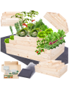 Skrzynia na warzywa kaskadowa skrzynie na warzywniak regulacja 45x117x60