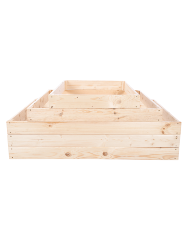 Grządki kaskadowe - Skrzynia na warzywa kaskadowa skrzynie na warzywniak regulacja 45x117x60 - product 4