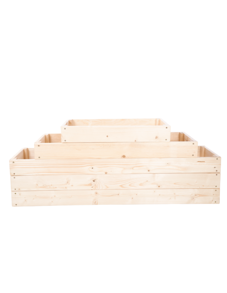 Grządki kaskadowe - Skrzynia na warzywa kaskadowa skrzynie na warzywniak regulacja 45x117x30 - product b2b.wamar.biz 4