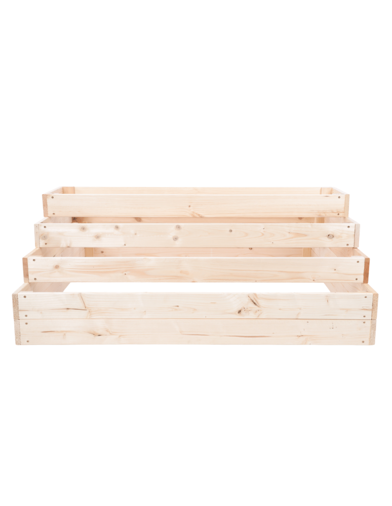 Grządki kaskadowe - Skrzynia na warzywa kaskadowa skrzynie na warzywniak regulacja 45x117x120 - product b2b.wamar.biz 5