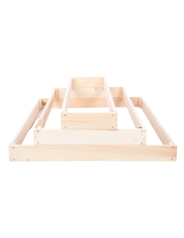 Grządki kaskadowe - Skrzynia na warzywa regulowana skrzynie na warzywniak inspekt 27x90x100 - product 4