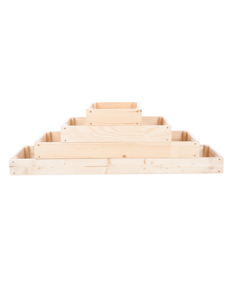 Grządki kaskadowe - Skrzynia na warzywa regulowana skrzynie na warzywniak donica 36x117x30 - product b2b.wamar.biz 4