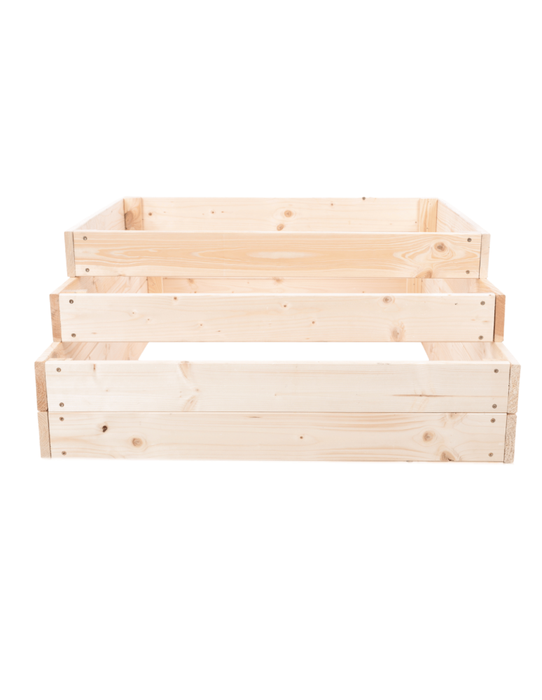 Grządki kaskadowe - Skrzynia na warzywa regulowana skrzynie na warzywniak donica 36x117x90 - produkt b2b.wamar.biz 5