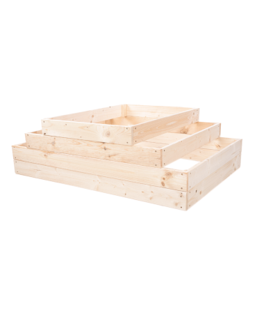 Grządki kaskadowe - Skrzynia na warzywa regulowana skrzynie na warzywnik inspekt 36x117x60 - produkt 3