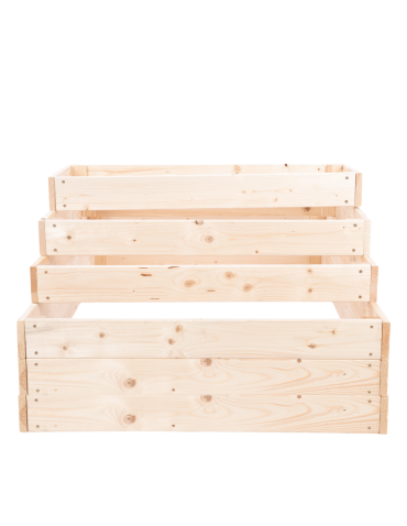 Grządki kaskadowe - Grządka na warzywa regulowana skrzynie na warzywniak inspekt 54x117x100 - produkt 5