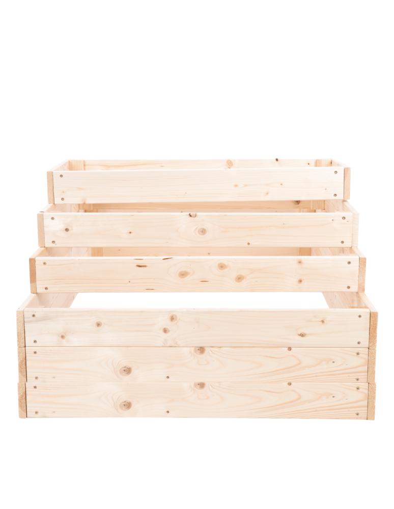 Grządki kaskadowe - Grządka na warzywa regulowana skrzynie na warzywniak inspekt 54x117x100 - produkt b2b.wamar.biz 5