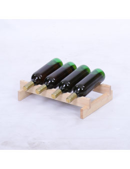 Stojak na wino regał modułowy na butelki 1x4 but WĄSKI ECO BEZ NARZĘDZI - product 2