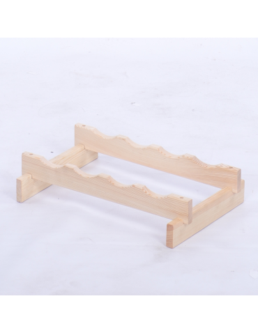 Modułowe stojaki do butelek RW11 - Stojak na wino regał modułowy na butelki 1x4 but WĄSKI ECO BEZ NARZĘDZI - produkt 3