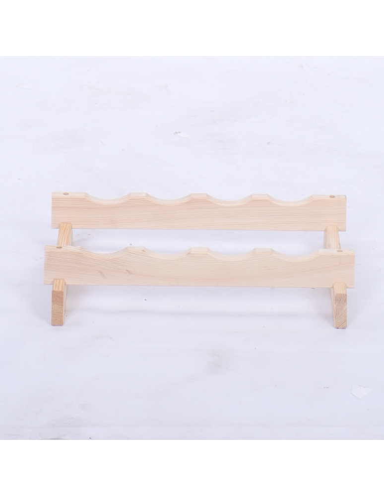 Modułowe stojaki do butelek RW11 - Stojak na wino regał modułowy na butelki 1x4 but WĄSKI ECO BEZ NARZĘDZI - produkt b2b.wamar.biz 4