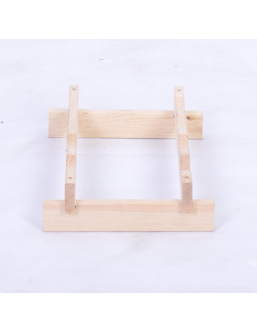 Modułowe stojaki do butelek RW11 - Stojak na wino regał modułowy na butelki 1x4 but WĄSKI ECO BEZ NARZĘDZI - produkt 5