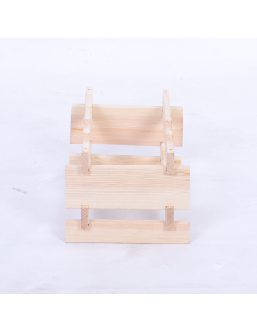 Modułowe stojaki do butelek RW11 - Stojak na wino regał modułowy na butelki 2x4 but WĄSKI ECO BEZ NARZĘDZI - produkt 5