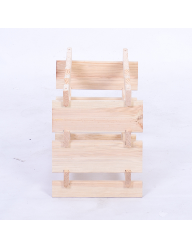 Modułowe stojaki do butelek RW11 - Stojak na wino regał modułowy na butelki 3x4 but WĄSKI ECO BEZ NARZĘDZI - produkt b2b.wamar.biz 5