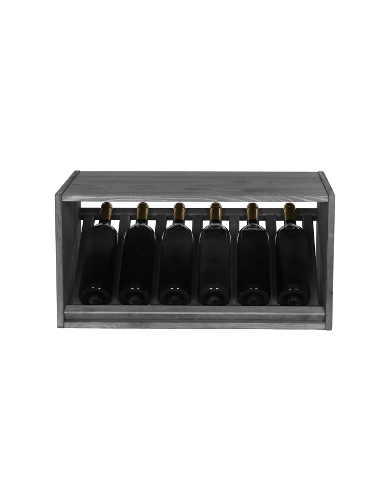 Skrzynkowe regały RW61 - Regał na wino modułowy stojak na wino szafka na butelki 5 butelek SKOŚNY - product b2b.wamar.biz 22