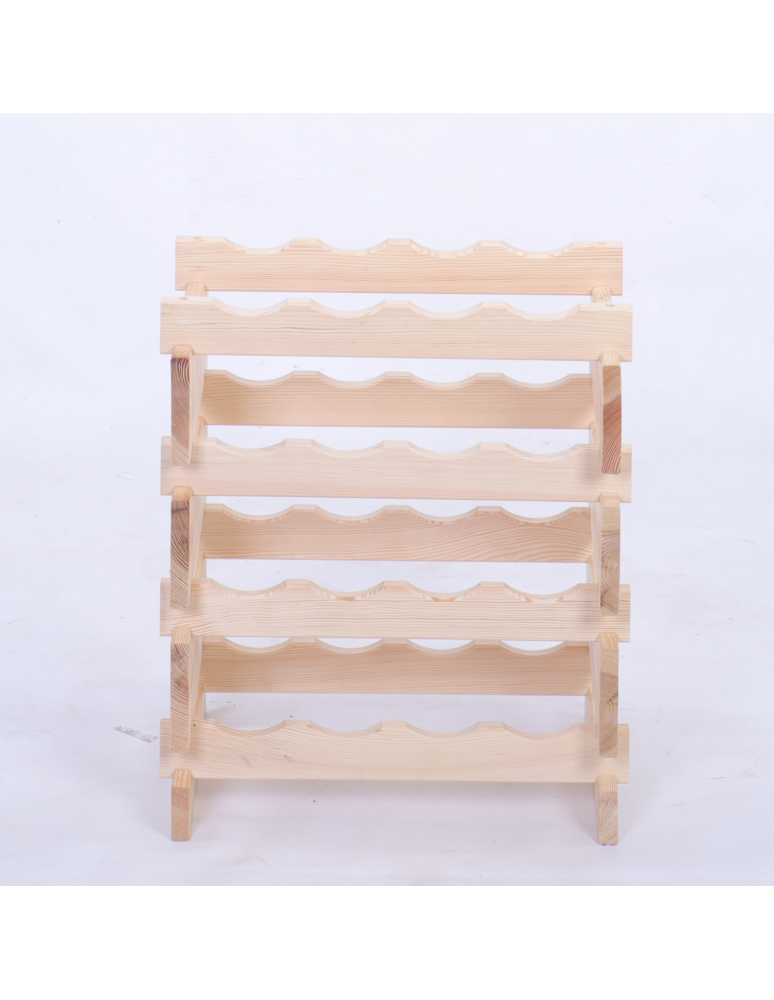 Modułowe stojaki do butelek RW11 - Stojak na wino regał modułowy na butelki 4x4 but WĄSKI ECO BEZ NARZĘDZI - produkt b2b.wamar.biz 4