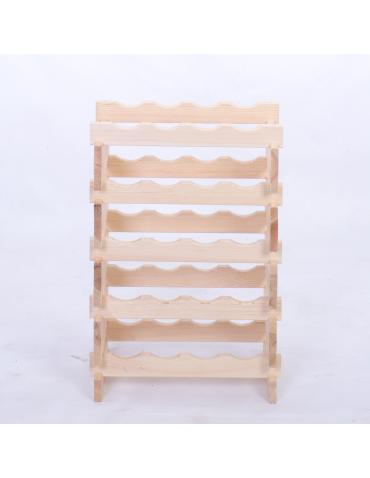 Modułowe stojaki do butelek RW11 - Stojak na wino regał modułowy na butelki 5x4 but BUDUJ JAK KLOCKI EKO - product 4