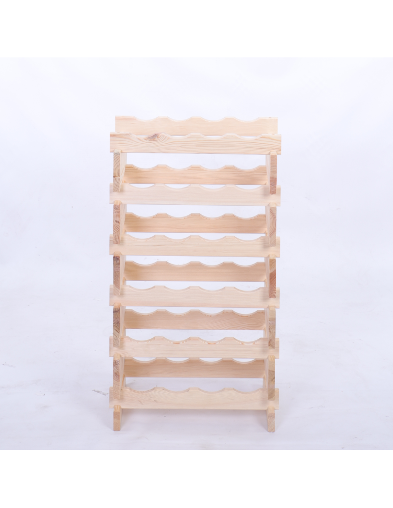 Modułowe stojaki do butelek RW11 - Stojak na wino regał modułowy na butelki 6x4 but BUDUJ JAK KLOCKI EKO - produkt b2b.wamar.biz 4