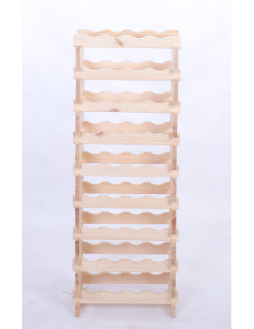 Modułowe stojaki do butelek RW11 - Stojak na wino regał modułowy na butelki 9x4 but WĄSKI ECO BEZ NARZĘDZI - produkt 4