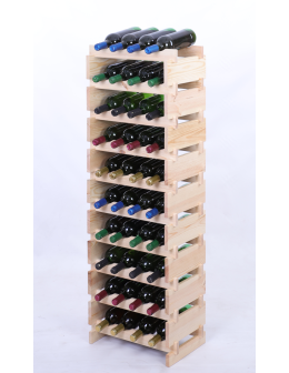 Stojak na wino regał modułowy na butelki 10x4 but DUŻY MONTAŻ BEZ NARZĘDZI - product 2