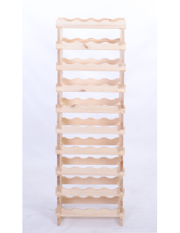 Modułowe stojaki do butelek RW11 - Stojak na wino regał modułowy na butelki 10x4 but DUŻY MONTAŻ BEZ NARZĘDZI - produkt 4