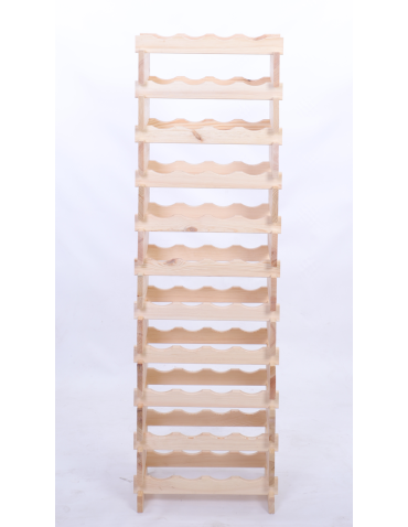 Modułowe stojaki do butelek RW11 - Stojak na wino regał modułowy na butelki 11x4 but DUŻY MONTAŻ BEZ NARZĘDZI - product 4