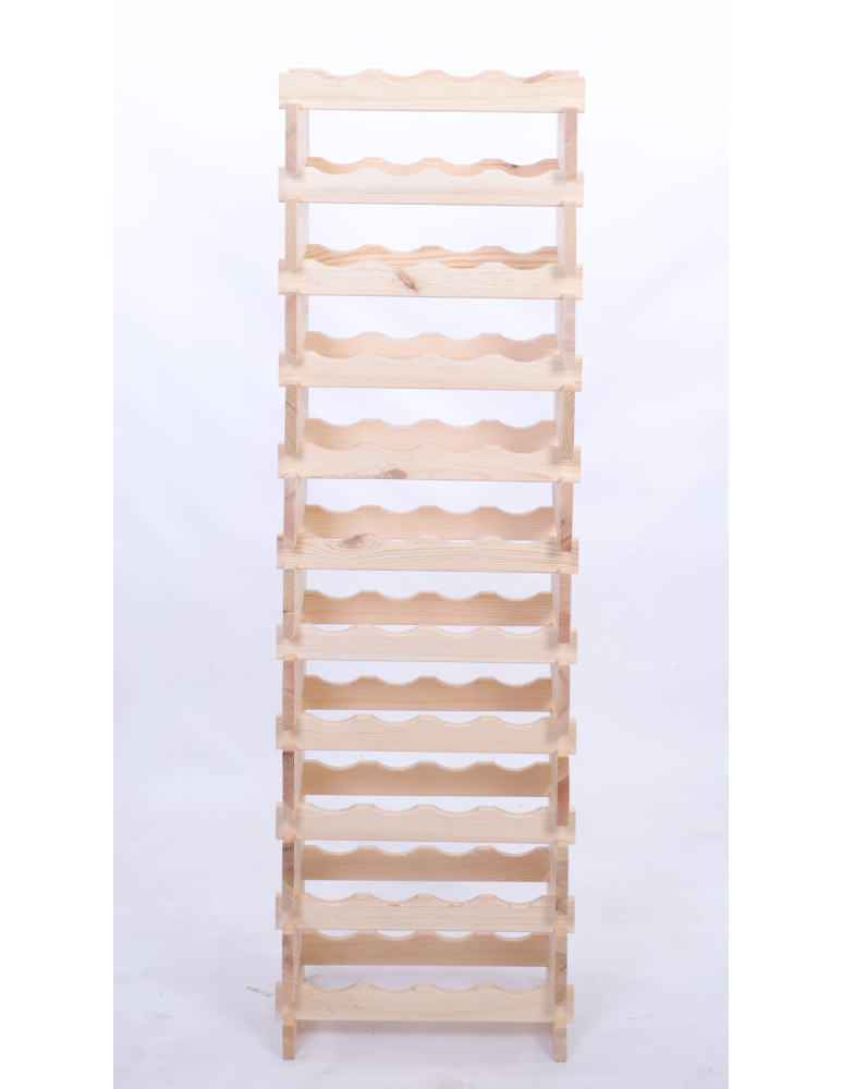 Modułowe stojaki do butelek RW11 - Stojak na wino regał modułowy na butelki 11x4 but DUŻY MONTAŻ BEZ NARZĘDZI - product b2b.wamar.biz 4