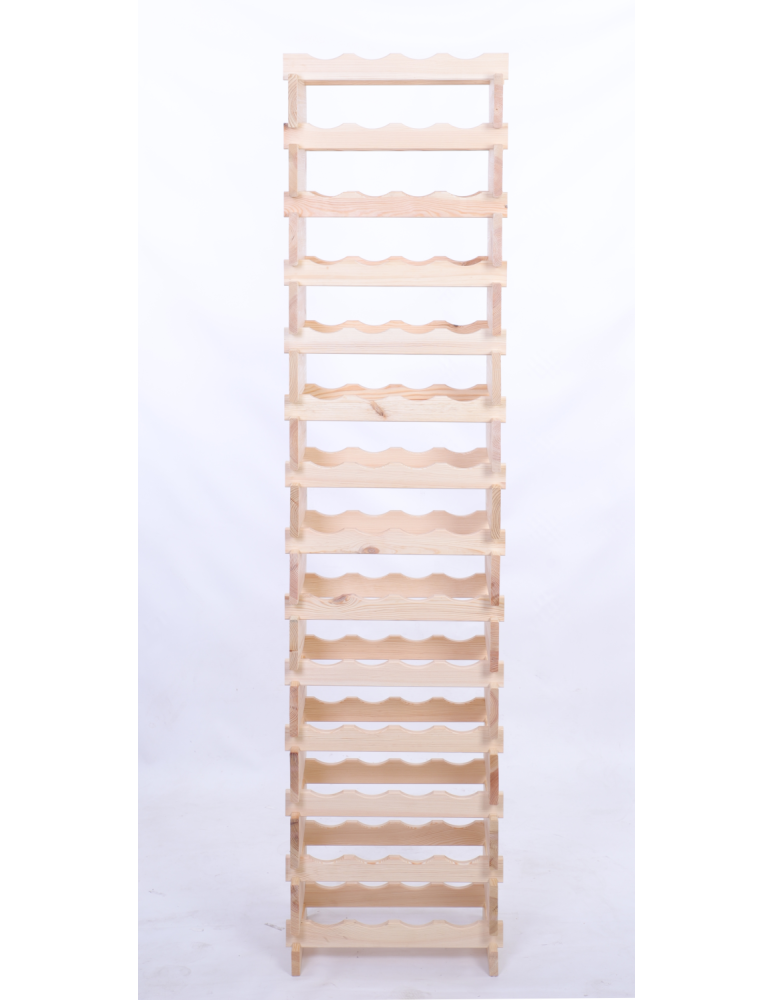 Modułowe stojaki do butelek RW11 - Stojak na wino regał modułowy na butelki 14x4 but WĄSKI ECO BEZ NARZĘDZI - produkt b2b.wamar.biz 4