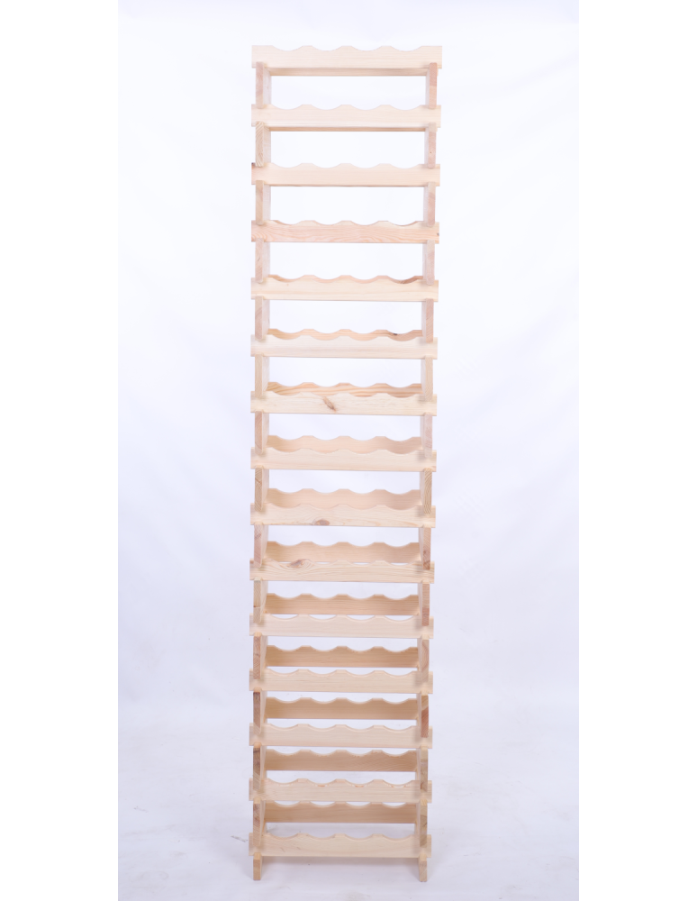 Modułowe stojaki do butelek RW11 - Stojak na wino regał modułowy na butelki 15x4 but WYSOKI BEZ NARZĘDZI - product b2b.wamar.biz 4