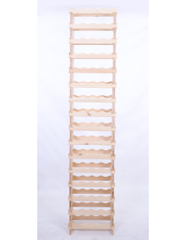 Modułowe stojaki do butelek RW11 - Stojak na wino regał modułowy na butelki 16x4 but WYSOKI BEZ NARZĘDZI - product 4