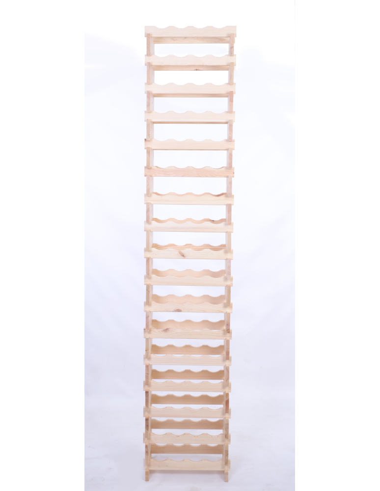 Modułowe stojaki do butelek RW11 - Stojak na wino regał modułowy na butelki 17x4 but WYSOKI BEZ NARZĘDZI - product b2b.wamar.biz 4