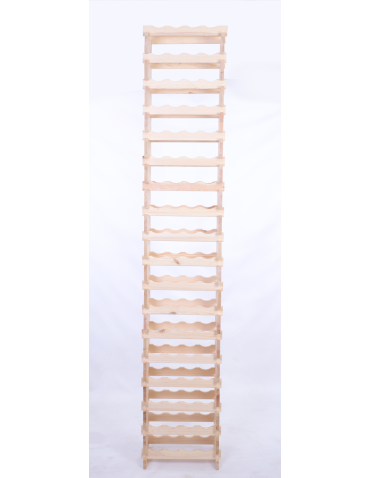 Modułowe stojaki do butelek RW11 - Stojak na wino regał modułowy na butelki 18x4 but WYSOKI BEZ NARZĘDZI - produkt 4