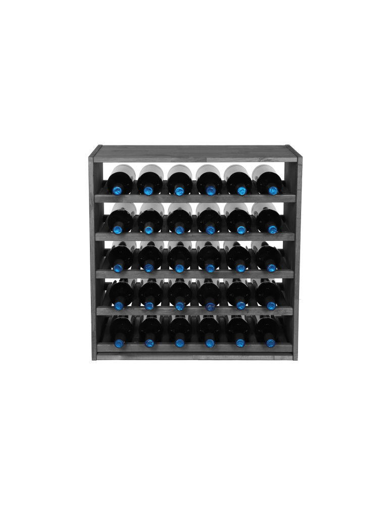 Skrzynkowe regały RW61 - Regał na wino modułowy stojak na wino szafka na butelki 30 butelek 5 leżni - product b2b.wamar.biz 18