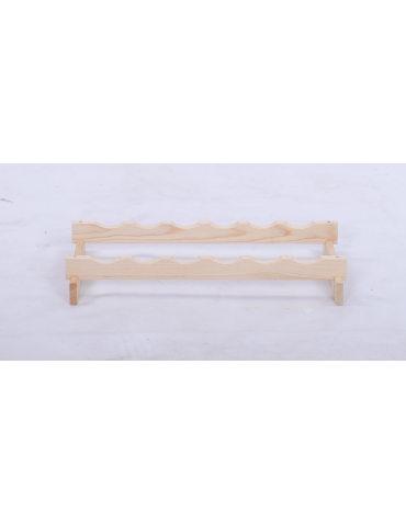 Modułowe stojaki do butelek RW11 - Stojak na butelki regał modułowy na wino 1x6 but POLSKI EKO BEZ NARZĘDZI - product 4