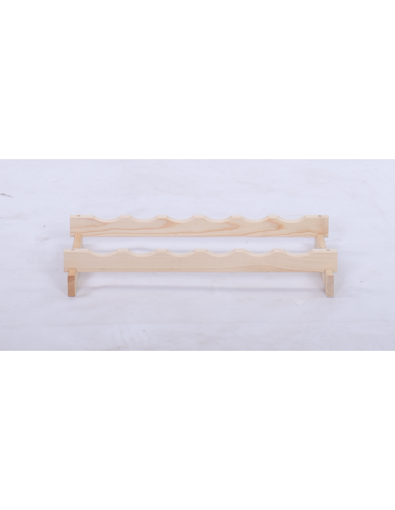 Modułowe stojaki do butelek RW11 - Stojak na butelki regał modułowy na wino 1x6 but POLSKI EKO BEZ NARZĘDZI - product b2b.wamar.biz 4