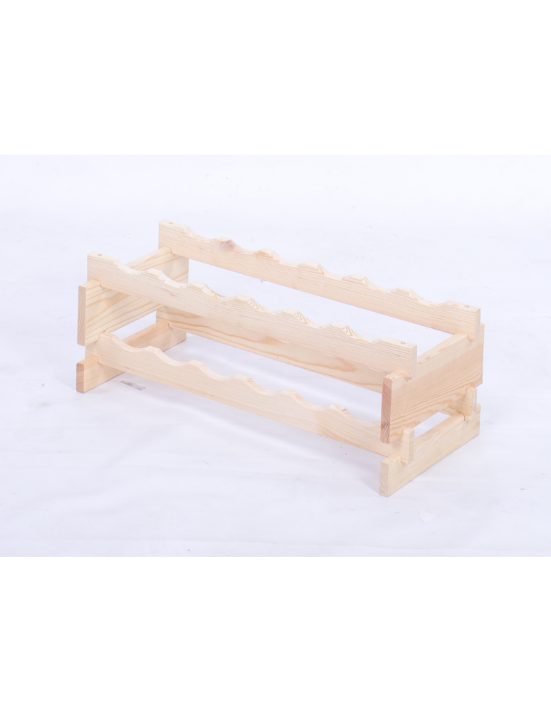 Modułowe stojaki do butelek RW11 - Stojak na butelki regał modułowy na wino 2x6 but POLSKI EKO BEZ NARZĘDZI - product b2b.wamar.biz 3