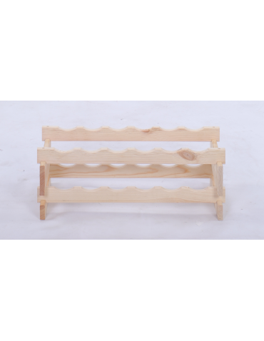 Modułowe stojaki do butelek RW11 - Stojak na butelki regał modułowy na wino 2x6 but POLSKI EKO BEZ NARZĘDZI - product 4