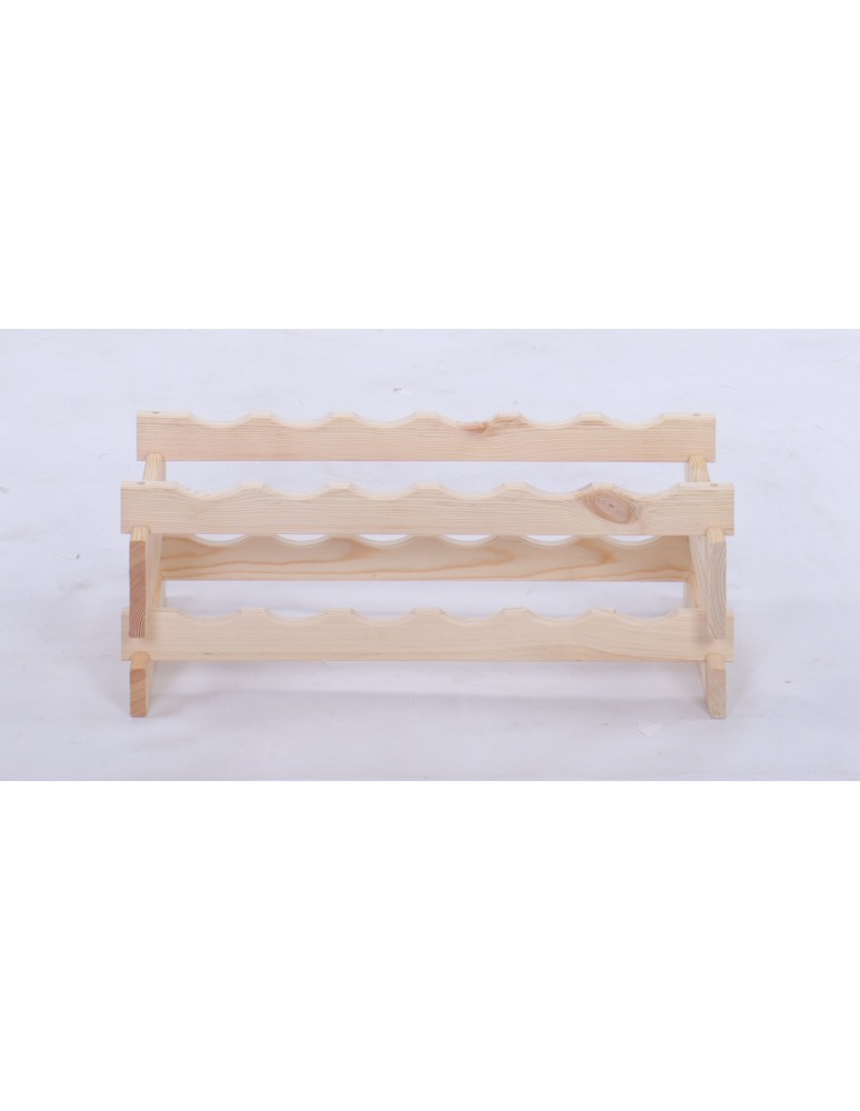 Modułowe stojaki do butelek RW11 - Stojak na butelki regał modułowy na wino 2x6 but POLSKI EKO BEZ NARZĘDZI - product b2b.wamar.biz 4