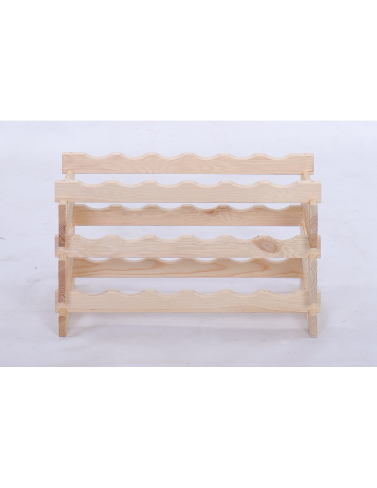 Modułowe stojaki do butelek RW11 - Stojak na butelki regał modułowy na wino 3x6 but POLSKI EKO BEZ NARZĘDZI - produkt b2b.wamar.biz 4