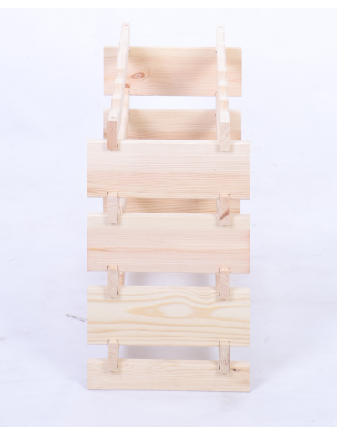 Modułowe stojaki do butelek RW11 - Stojak na butelki regał modułowy na wino 4x6 but POLSKI EKO BEZ NARZĘDZI - produkt 5