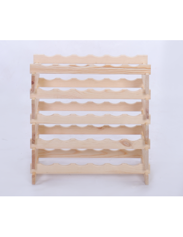 Modułowe stojaki do butelek RW11 - Stojak na butelki regał modułowy na wino 5x6 but BUDUJ JAK KLOCKI ECO - produkt 4