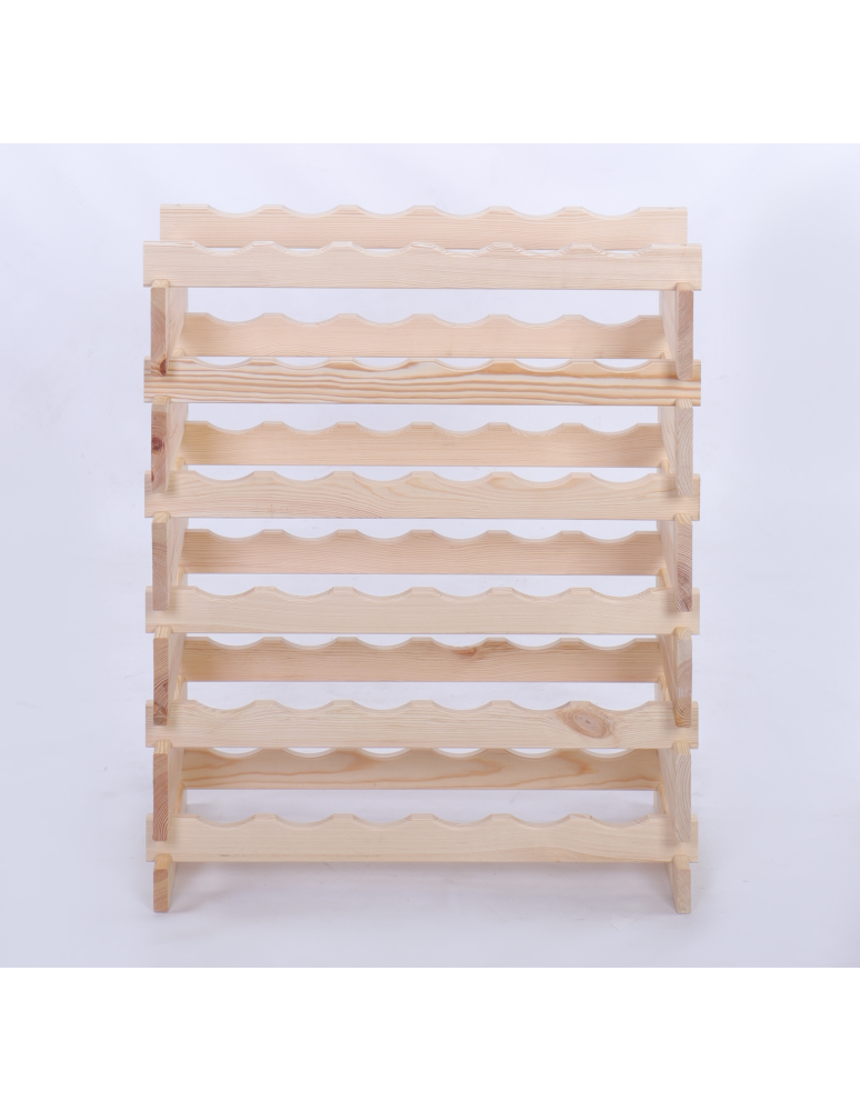 Modułowe stojaki do butelek RW11 - Stojak na butelki regał modułowy na wino 6x6 but BUDUJ JAK KLOCKI ECO - produkt b2b.wamar.biz 4