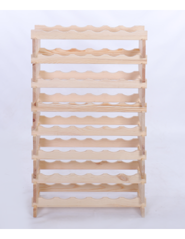 Modułowe stojaki do butelek RW11 - Stojak na butelki regał modułowy na wino 8x6 but POLSKI EKO BEZ NARZĘDZI - product 4