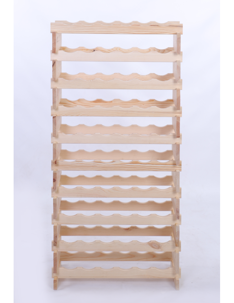 Modułowe stojaki do butelek RW11 - Stojak na butelki regał modułowy na wino 10x6 but DUŻY MONTAŻ BEZ NARZĘDZI - produkt b2b.wamar.biz 4