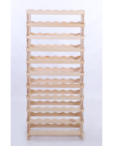 Modułowe stojaki do butelek RW11 - Stojak na butelki regał modułowy na wino 11x6 but DUŻY MONTAŻ BEZ NARZĘDZI - product 4