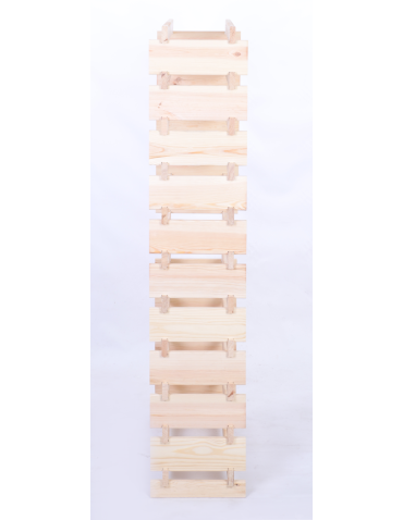 Modułowe stojaki do butelek RW11 - Stojak na butelki regał modułowy na wino 11x6 but DUŻY MONTAŻ BEZ NARZĘDZI - product 5