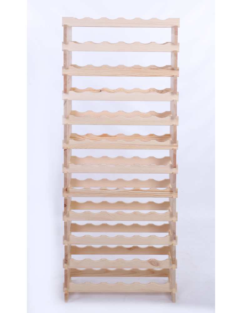 Modułowe stojaki do butelek RW11 - Stojak na butelki regał modułowy na wino 12x6 but DUŻY MONTAŻ BEZ NARZĘDZI - product b2b.wamar.biz 4